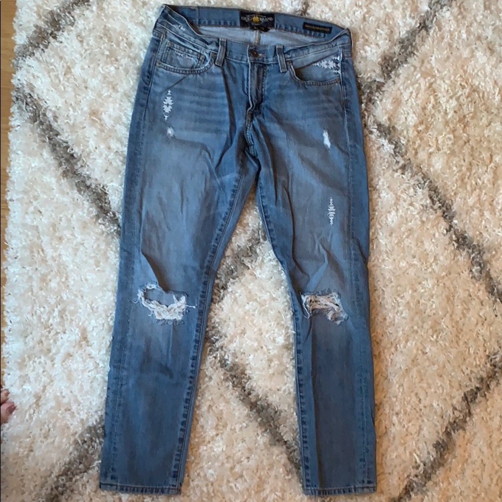 Lucky Brand Sienna Slim Boyfriend Jeans